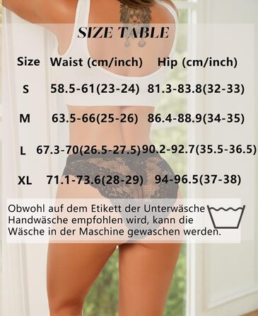 Сексуальні жіночі труси-сліпи XL, бавовна, мереживо, дихаючі, 6 шт. (чорний)