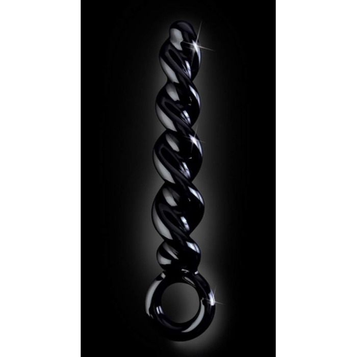 Масажер для тіла PIPEDREAM Icicles No. 29, скляний, блакитний, 1 шт.