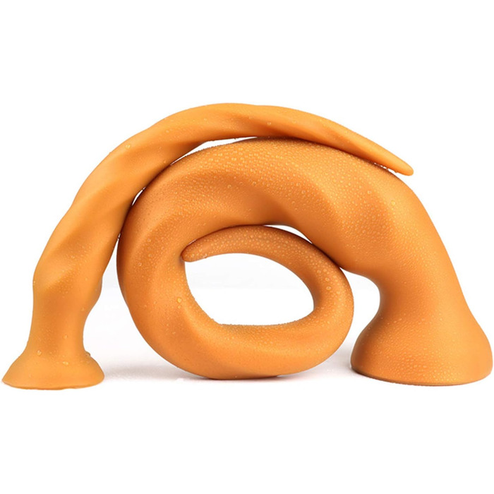 Анальний плаг Roluck для чоловіків, 54 см, з м'якого силікону, з присоском для масажу простати та анального оргазму, розширювач (XL(62 см))