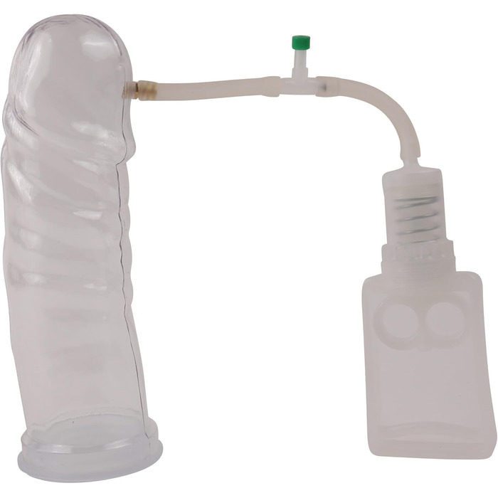 Анатомічний вакуумний насос для ерекції FRÖHLE PP023 XXL Professional, скляний, 1 шт.
