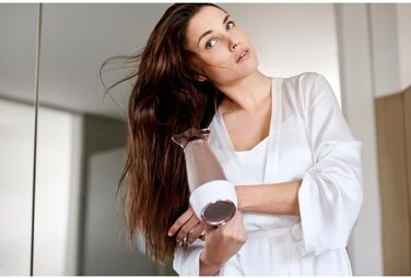 Фен для волосся Philips MoistureProtect HP8280/00, 2300Вт, з іонізацією, 6 режимами температури та швидкості, дифузором та стилізуючою насадкою