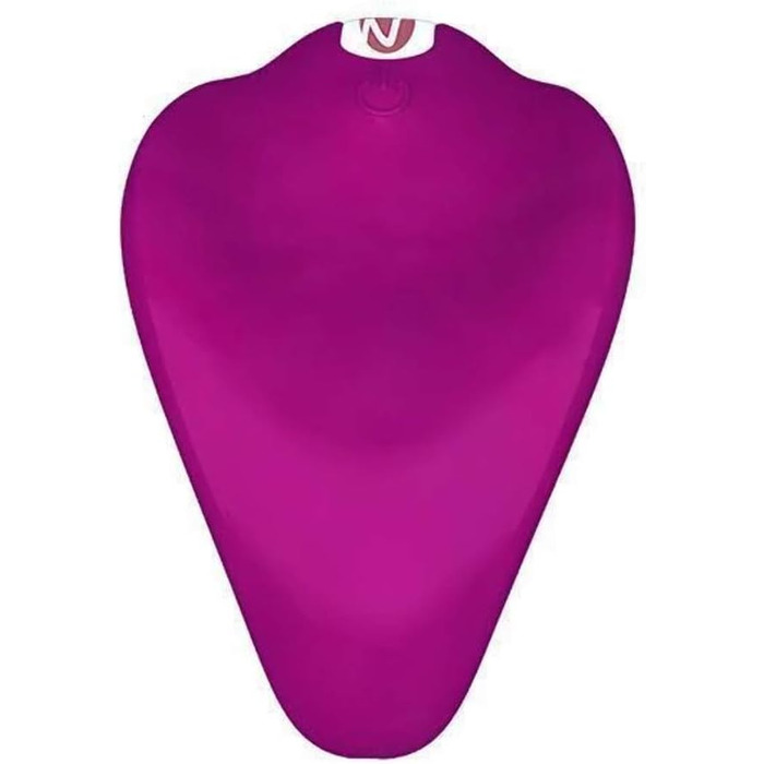 Вібратор Nomi Tang Better Than Chocolate 2 - водостійкий, безшумний, з силікону, з сенсорним слайдером, акумуляторний, червоно-фіолетовий