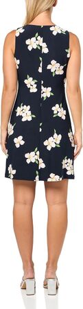Сукня Tommy Hilfiger Scuba Crepe з кишенями, Sky Captain Multi, 12 Petite