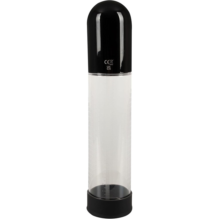 Автоматичний поршневий насос для збільшення пеніса Mister Boner, прозорий/чорний, 5,8 см