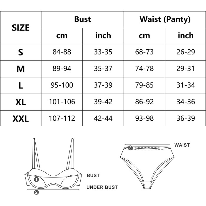 RSLOVE Комплект спідньої білизни для жінок: мереживний тіффані, боді, стринги - темно-синій