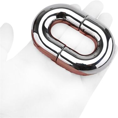 Чоловічий магнітний вага для яєчок, кільце для яєчок, кільце для стимуляції, для чоловіків, срібло, L