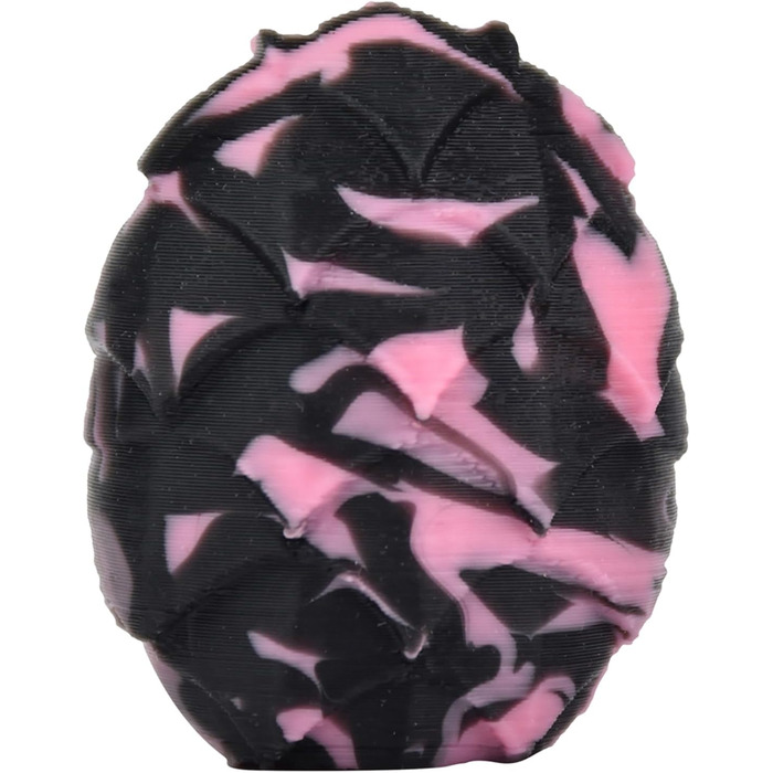 Анальні та вагінальні стимулятори-кульки Liebeskugeln Alien Sporen, Platinum Silicone, 3 шт. (рожевий, чорний)