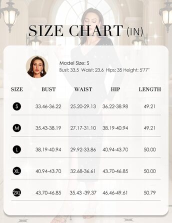 Сукня Bbonlinedress з паєтками: елегантна сукня-макси з довгим рукавом для святкових заходів (чорна, M)