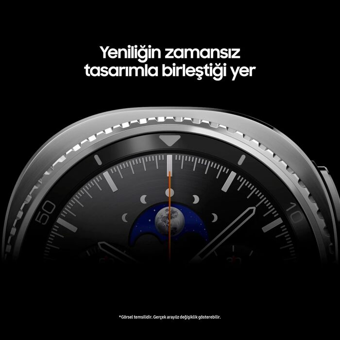 Смарт-годинник Samsung Galaxy Watch8 Classic 46mm Bluetooth, чорний