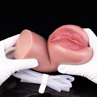 Реалістичний мастурбатор з функцією розпилення води для чоловіків - секс-іграшка