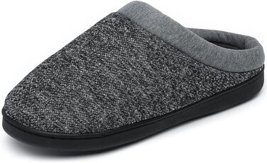 Зимові домашні капці Mishansha унісекс з пам'яттюю піною (Memory Foam), теплі та протиковзкі тапочки для чоловіків та жінок, розмір 47 EU, колір Space