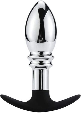 Анальний дildo з нержавіючої сталі для чоловіків та жінок. Іграшка для анального сексу, SM.