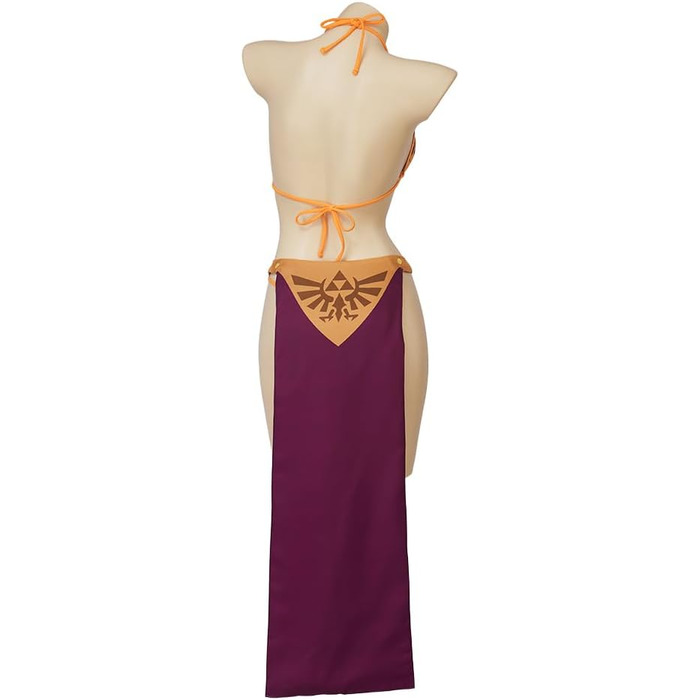 Косплей-костюм принцеси MelangCos, сексуальна спідня білизна для жінок та дівчат 3XL, фіолетовий