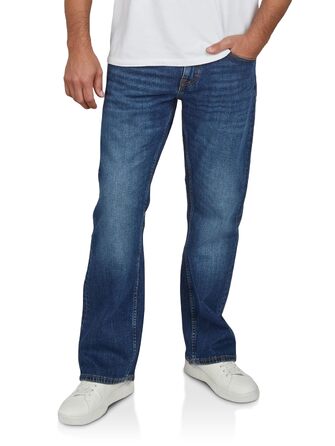 Чоловічі джинси Mustang Oregon Bootcut з ефектом Stretch, колір Mid Blue (42W / 34L)