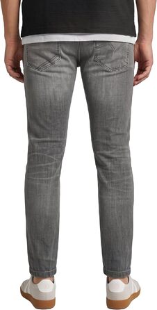 Чоловічі джинси Tom Tailor Denim Aeden Straight, сірі (Mid Stone Grey), розмір 34W/32L