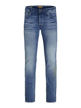Чоловічі джинси Jack & Jones Slim Fit JJIGLENN синього кольору, denim