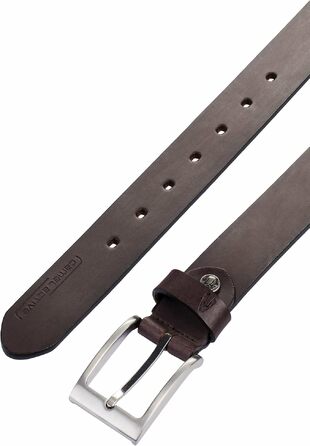 Шкіряний ремінь для чоловіків camel active, преміум-якість, ширина 3,2 см, темно-коричневий, розмір XXL (можливість підрізати)