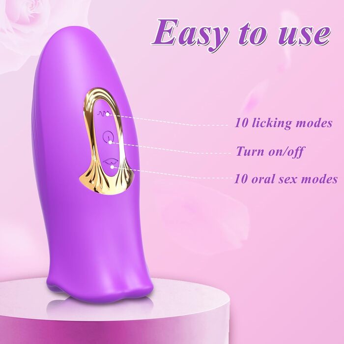 Вібратор для жінок Swing G-Spot з 10 режимами лизання та кусання, вібратор-дилда рожевого кольору, стимулятор клітора, для дорослих, пар, RF08-PP