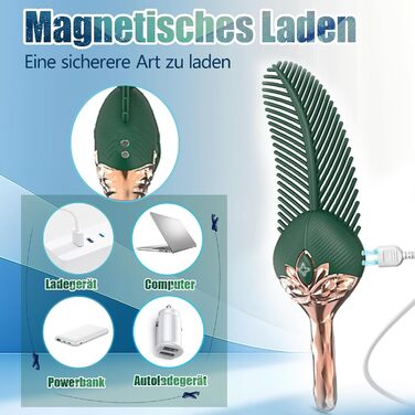 Вібратор для жінок PINTLE Klitoris Stimulator з 10 режимами – стимуляція G-точки, набір вібраторів, секс-іграшки для жінок та пар, тихий силіконовий вібратор, водонепроникний, USB-зарядка