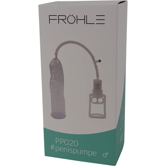 Пумповий масажер для чоловіків Frohle PP020 Professional - Професійний набір (1 шт.)