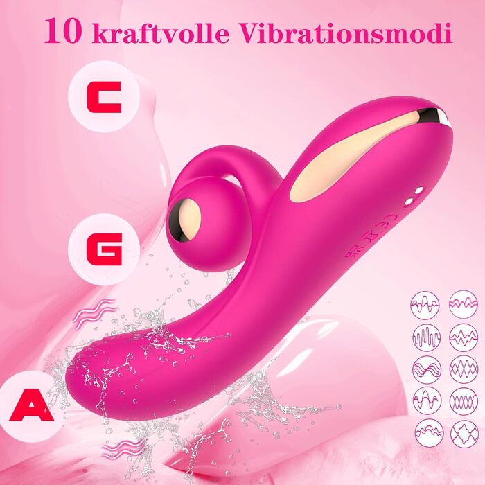 Вібратор для жінок PLNTLEvibration: 10 режимів, стимуляція клітора, для пар