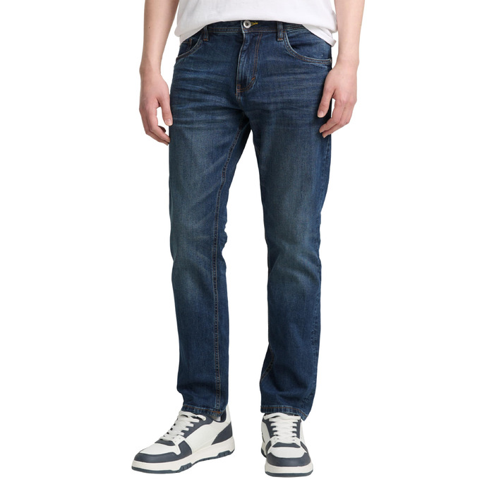 Чоловічі джинси Tom Tailor TTJOSH Regular Slim зі стрейчем, Mid Stone Wash Denim, 33W/32L