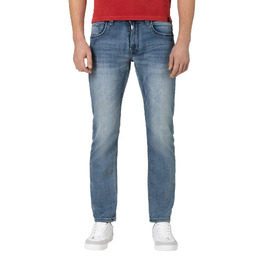 Чоловічі джинси Timezone Slim Jeans Regular Gerrittz, Antique Blue Wash, розмір 31W/32L