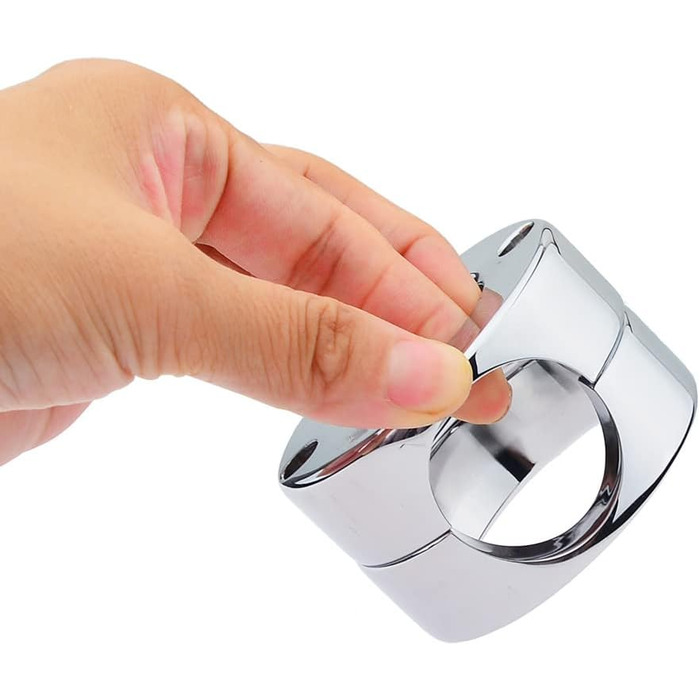 Металевий розтягувач яєчок з шестигранним ключем, важкий, для чоловіків. Розтягувач яєчок, кільце для яєчок, кільце для статевого члена, еротичні інтимні іграшки (L)