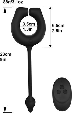 Вібратор для чоловіків, масажер простати, анальний вібратор, масажний анальний плаг, для затримки еякуляції
