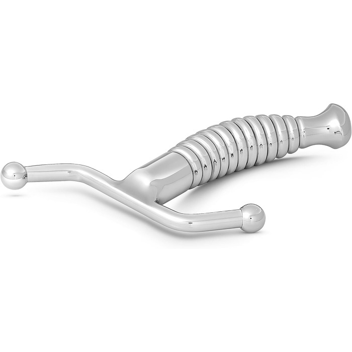 Анальний вібратор для стимуляції простати з нержавіючої сталі - секс-іграшка для дорослих (DD3)