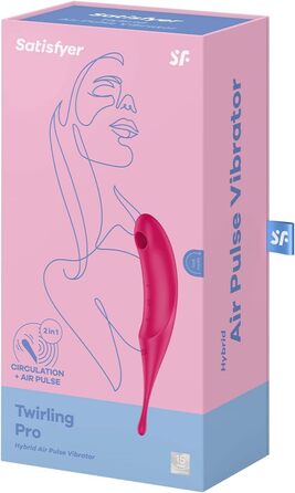 Satisfyer Twirling Pro: вібратор з ефектом