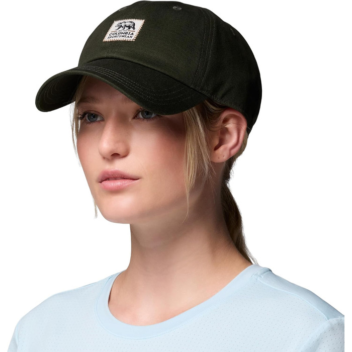 Кепка-бейсболка Columbia Provisions Ball Cap унісекс, колір Greenscape/Woven Bear, один розмір