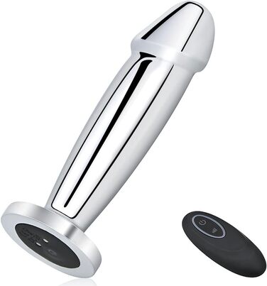 Анальний вібратор FLYTAGLE з алюмінію: 10 режимів, водонепроникний, для чоловіків, жінок та пар