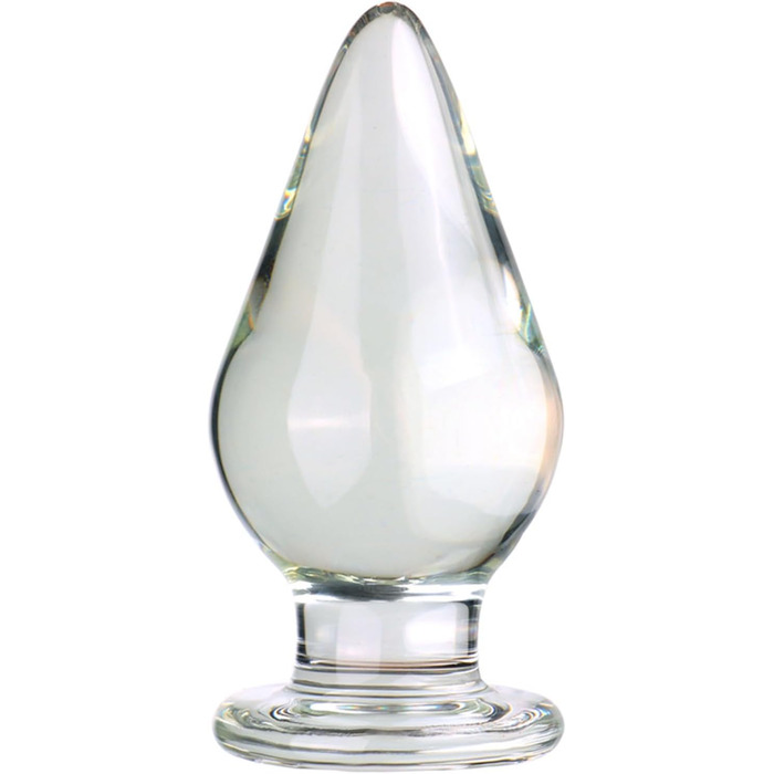 Скляний анальний плагін Hrekssi XXL (діаметр 45/75/80 мм) - для чоловіків та жінок