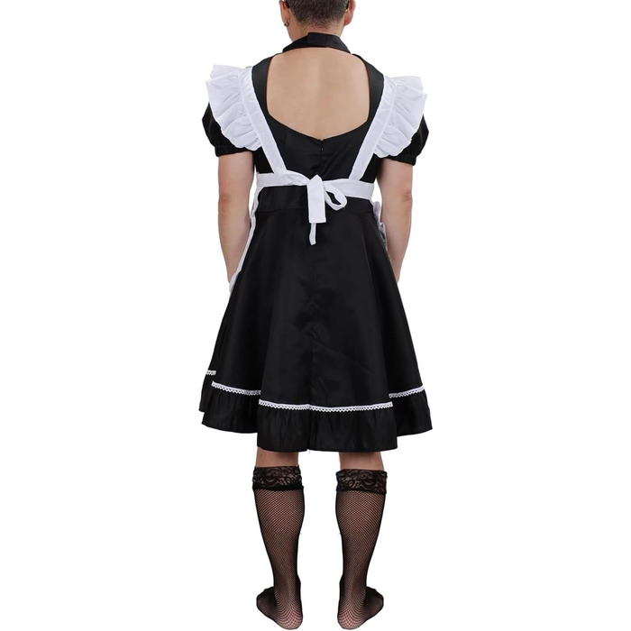 Костюм покоївки для чоловіків CoolChange Witzges | Карнавальна маскарадна сукня для вечірки | Розміри: M, L, XL
