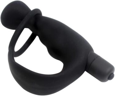 Вібратор для чоловіків: масажер простати, анальний плагін з вібрацією, силікон, для чоловіків