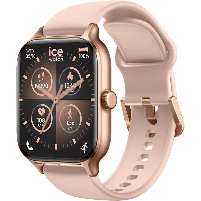 Смарт-годинник Ice-Watch Ice fit RT 3.0 Nude для жінок, силіконовий ремінець, 1.75