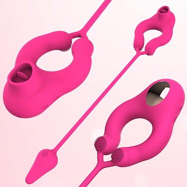 Вібратор для чоловіків SXOVO з вібратором клітора та міні-вібратором, набір для пар з пультом дистанційного керування