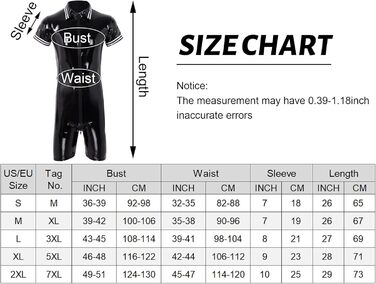 Чоловічий латексний боді Maeau, костюм з еластичної шкіри, чорний, XL