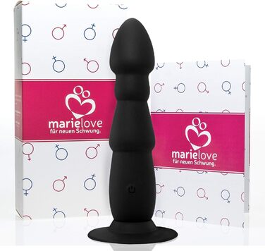 Вібратор-пробка з вібрацією для чоловіків, жінок або пар - Стимуляція простати або ануса - Іграшка для дорослих з дистанційним керуванням - Виготовлена з силікону