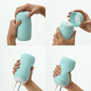 Інтимна іграшка Tenga Puffy Erdbeerrosa 16,5 см (Колір: Latte Brown)