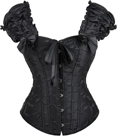 Чорний топ-бюстгальтер Korett для жінок, з шнуруванням, розмір XXL, для вечірок та роботи