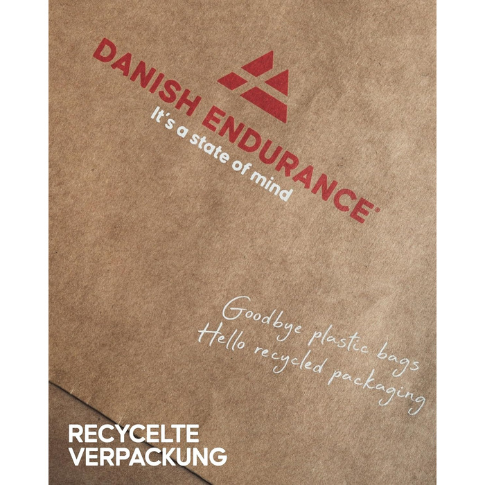 Боксеры чоловічі DANISH ENDURANCE 6 шт. (XXL, чорний) - бавовна, дихаючі, м'які, без етикетки