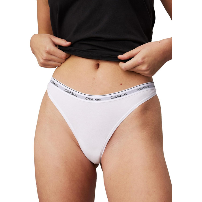 Труси-сліпи Calvin Klein Modern Logo 3 шт. (XS, Багатокольорі (Nightshade/Lilac Sugar/White))