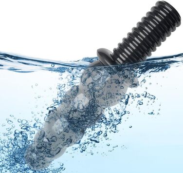 Анальний масажер Roluck Giant - гнучкий плагін з різьбою, 37.5 см, для чоловіків, жінок, пар. Масаж простати, PVC