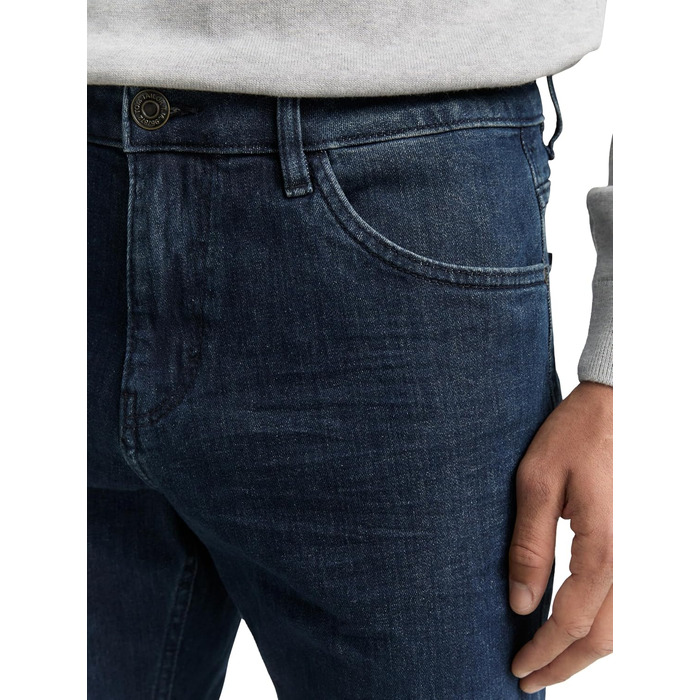 Чоловічі джинси Tom Tailor Josh Regular Slim із стрейчем, синій колір Blue Rinse Denim, розмір 36W/34L
