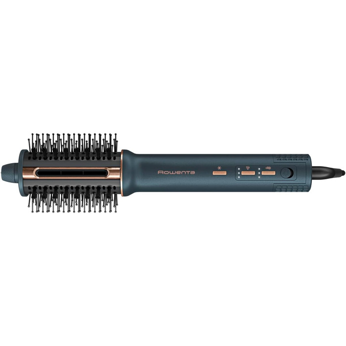 Стайлер-фен 2в1 Rowenta Ultimate Experience CF9620F0 з іонізацією, набором з 3 насадок та Pro Keratin, Метал Блакитний