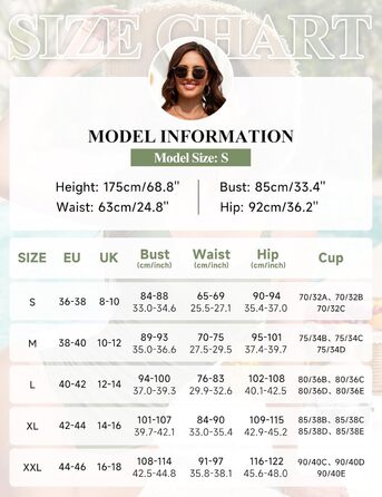 Чоловічий купальник Badeanzug Damen Bauchweg Figurformend Sexy V-Ausschnitt One Piece Swimsuit Verstellbare Schultergurte Seitentaille mit Farbblock Schwimmanzug Schwarz L