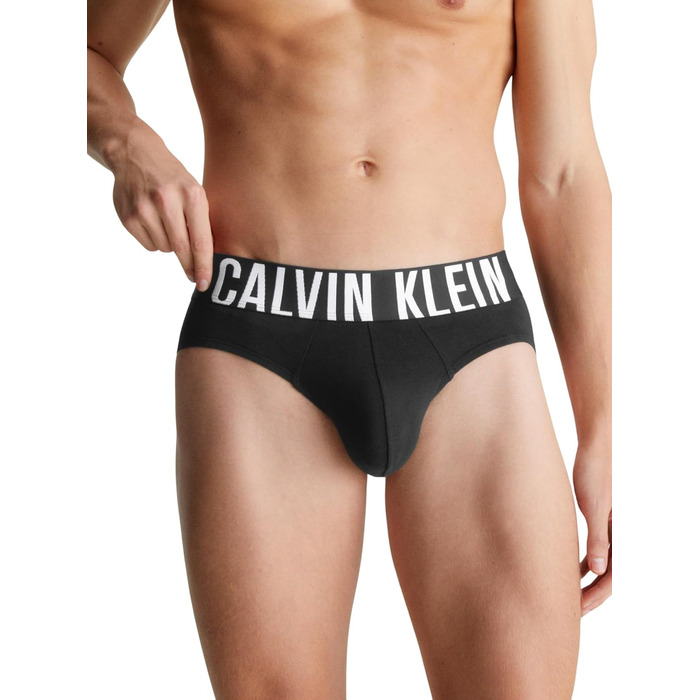 Труси боксер Calvin Klein чоловічі (3 шт.) чорні M