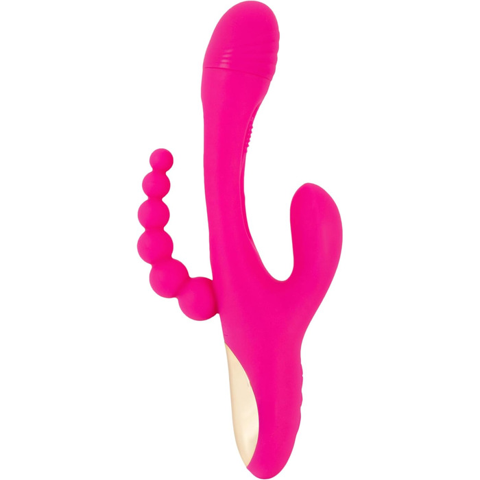 Вібратор для дорослих Sweet Smile Triple Vibe Rosa - 3,6 см